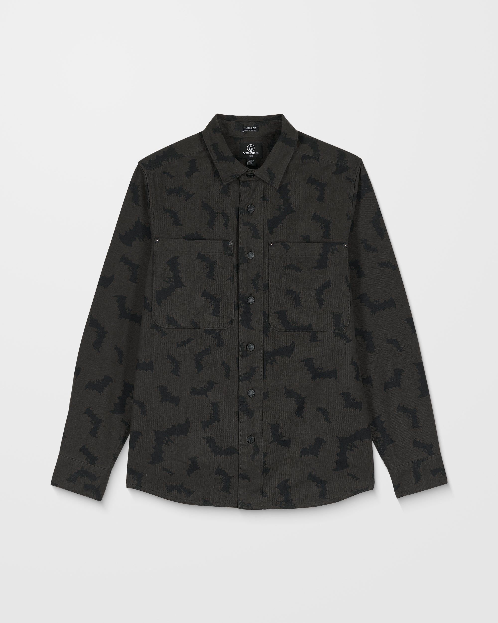 J.J. Villard Shirt - Rinsed Black - Volcom EU – Volcom Europe