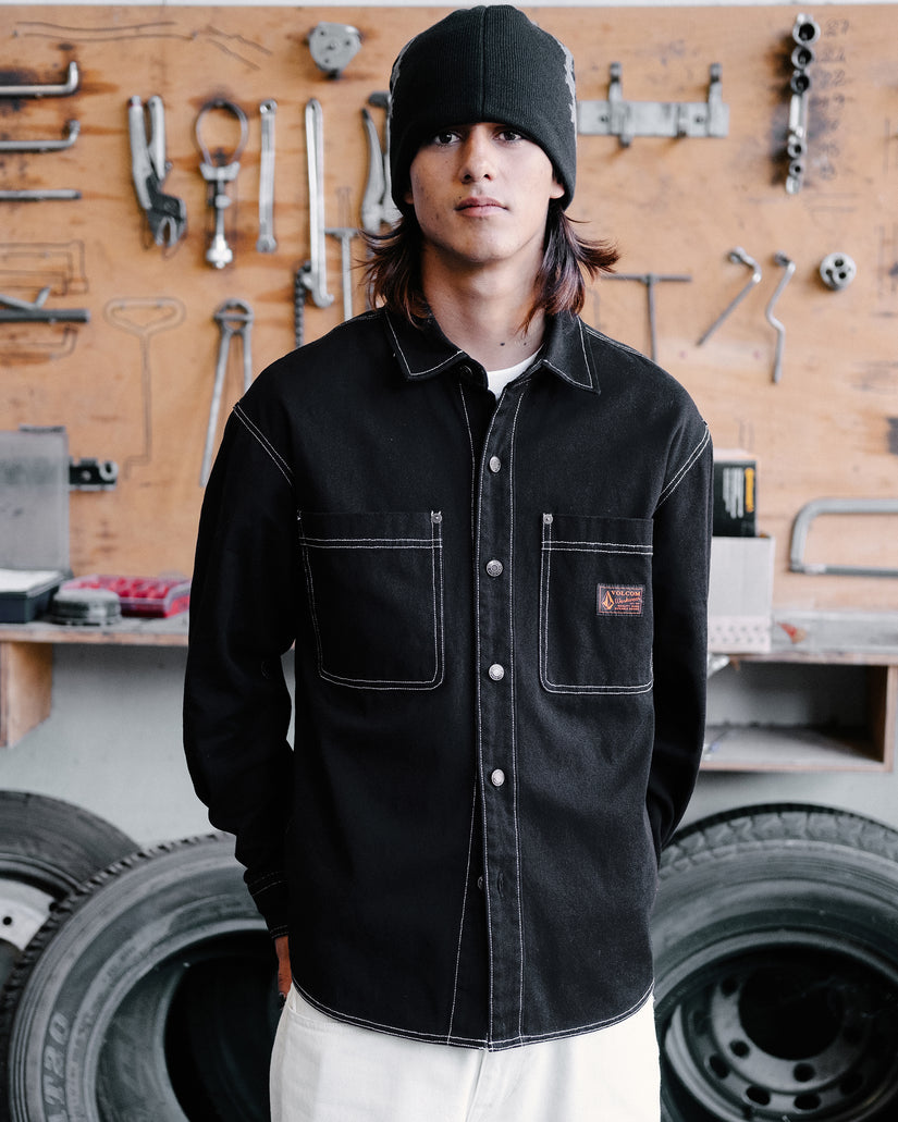 Levelstone Shirt - Black White