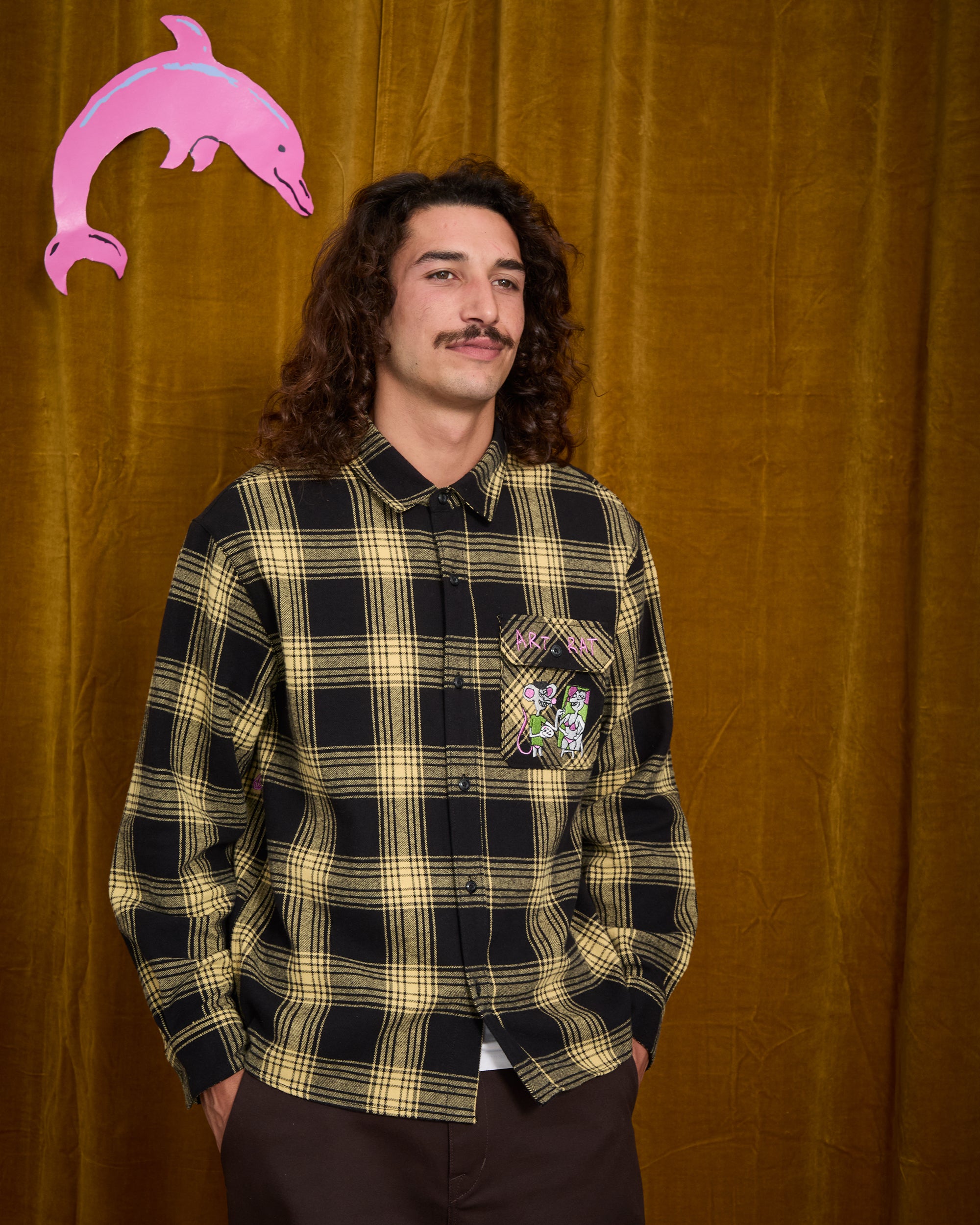 Ozzy Plaid Shirt - Mustard - Men - Volcom EU – Volcom Europe