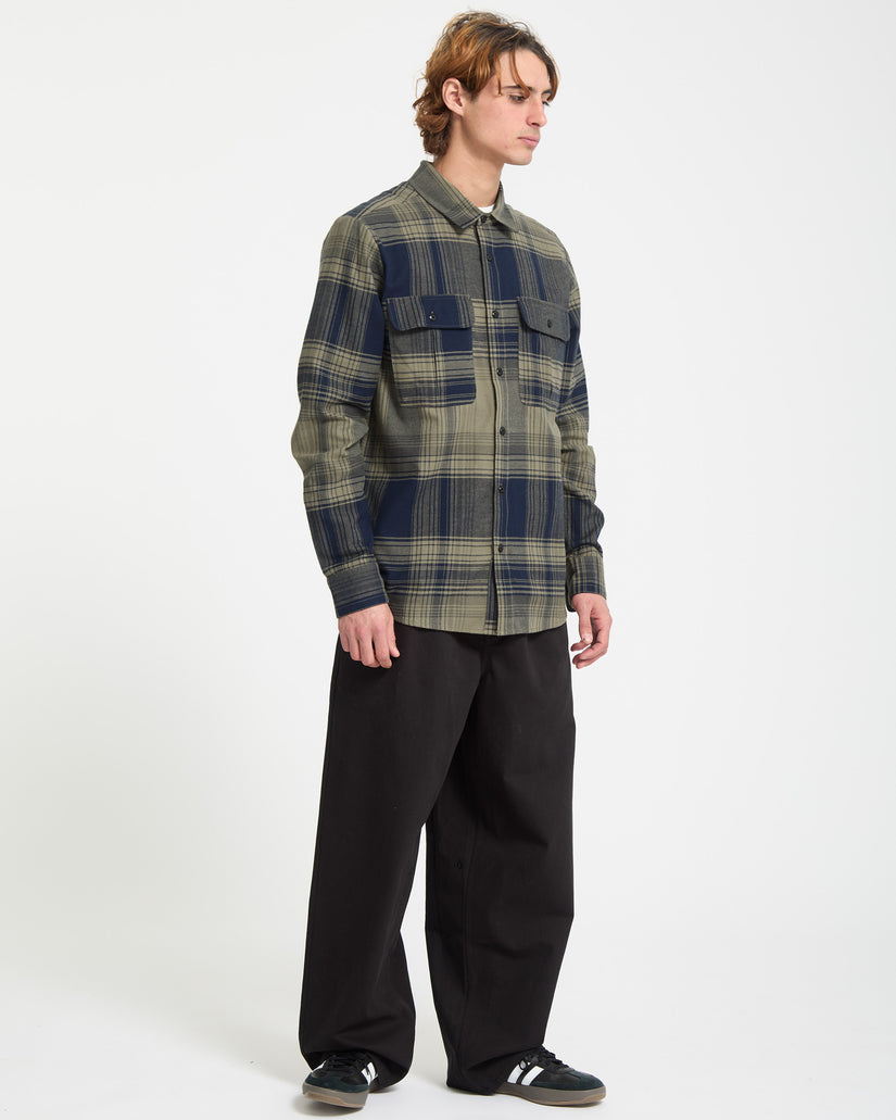 Parkstone Shirt - Thyme Green