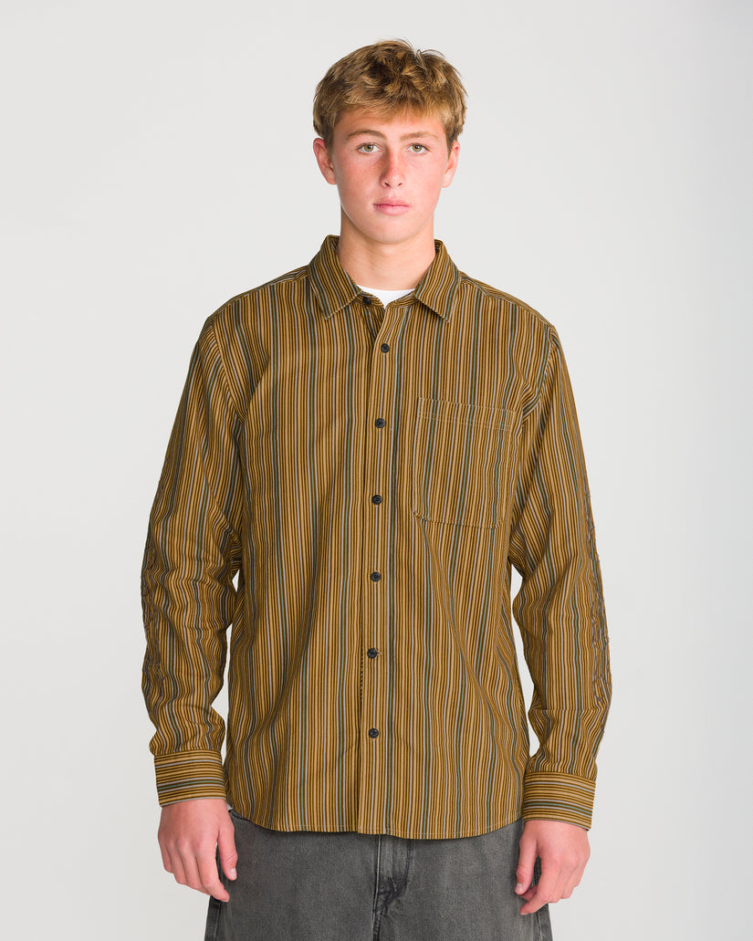 Casey Jones Corduroy Shirt - Dull Gold