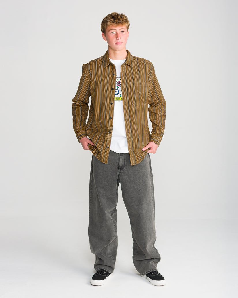 Casey Jones Corduroy Shirt - Dull Gold
