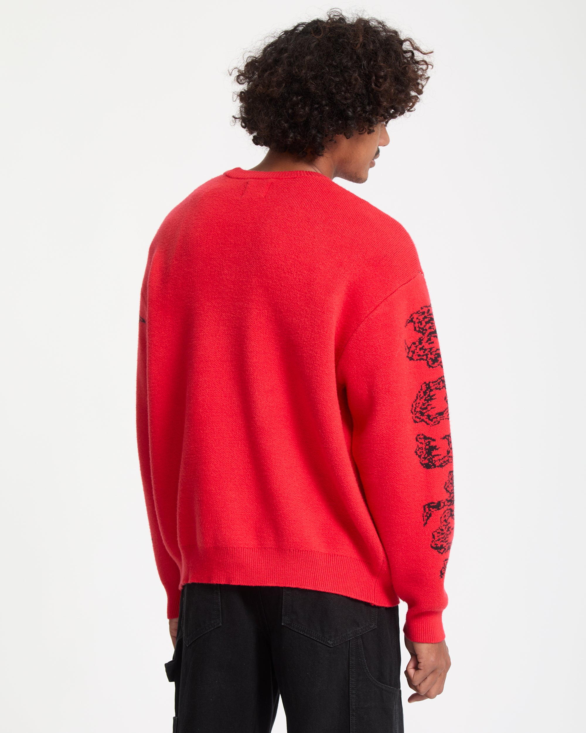 J.J. Villard Sweater - Lifeguard Red - Volcom EU – Volcom Europe