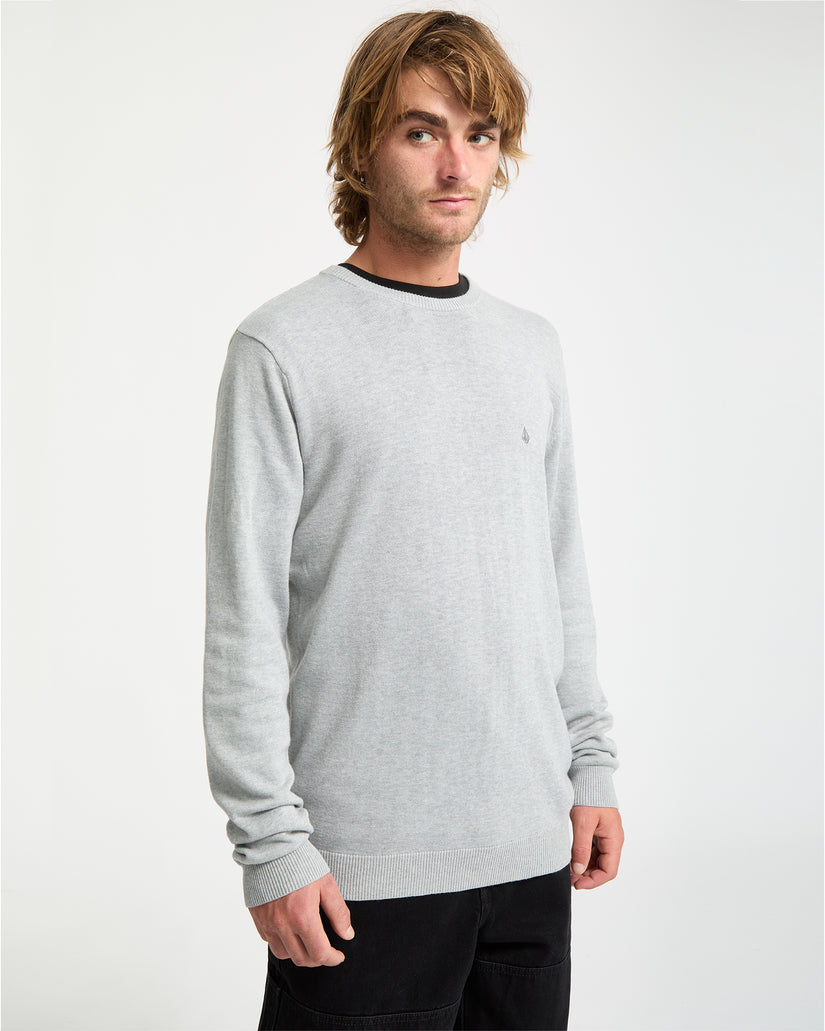 Uperstand Sweater - Light Grey Heather