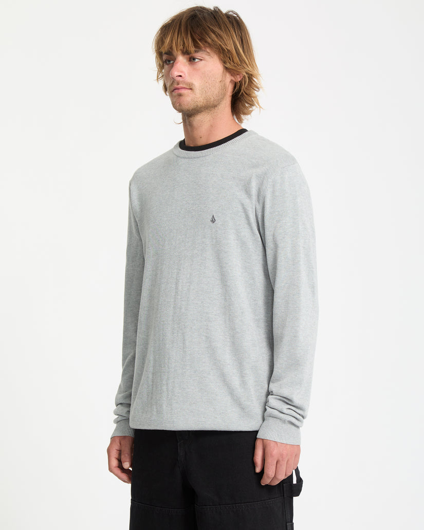 Uperstand Sweater - Light Grey Heather