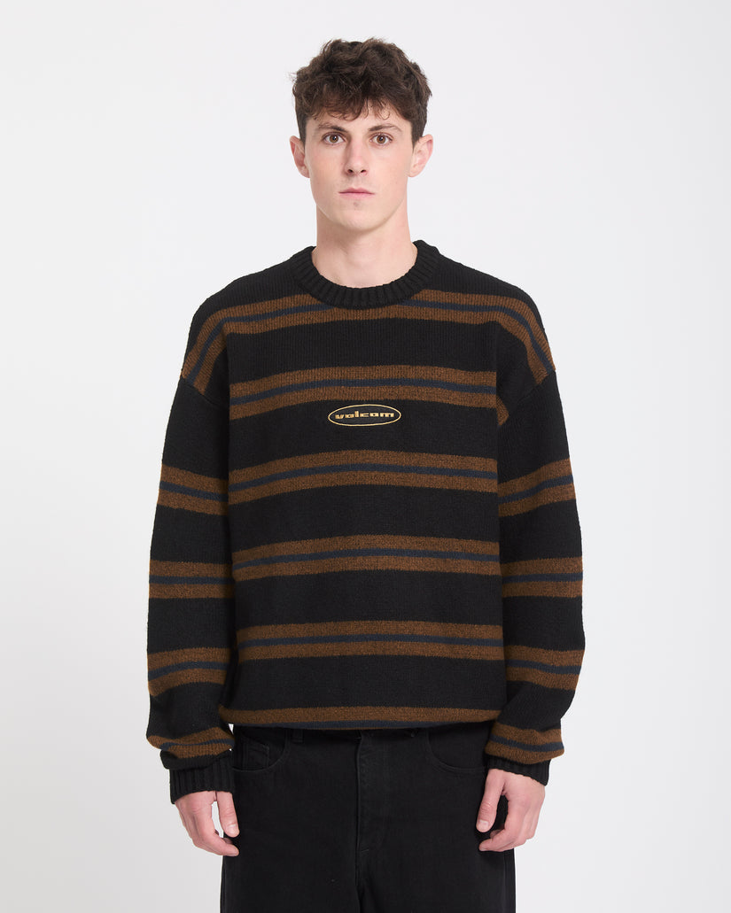 Striperstand Sweater - Black