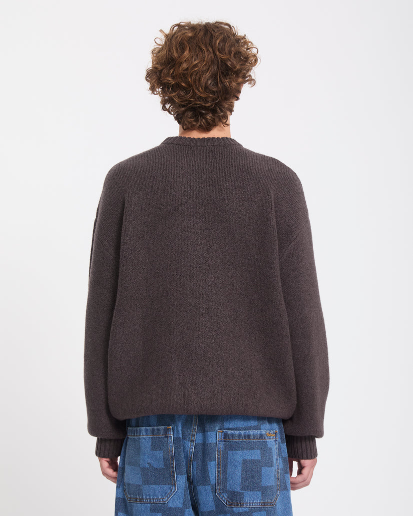 Ozzy Dolphin Sweater - Raisin
