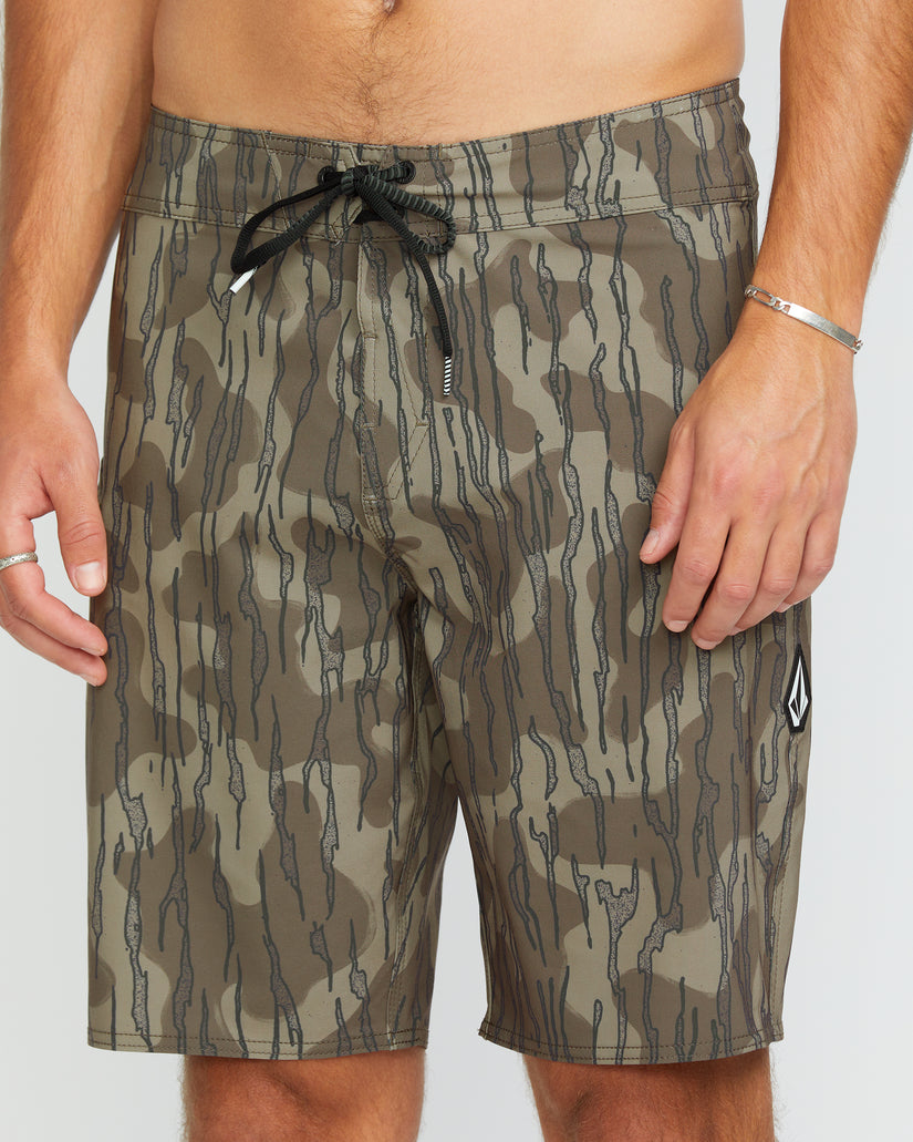 Lido Solid Mod 20" Boardshort - BRINDLE