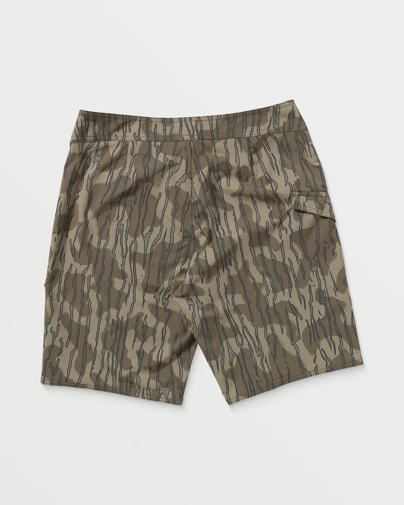 Lido Solid Mod 20" Boardshort - BRINDLE