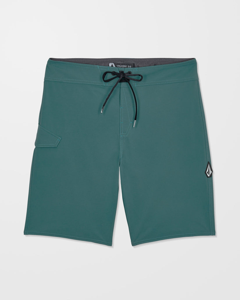 Lido Solid Mod 20" Boardshort - Rifle Green