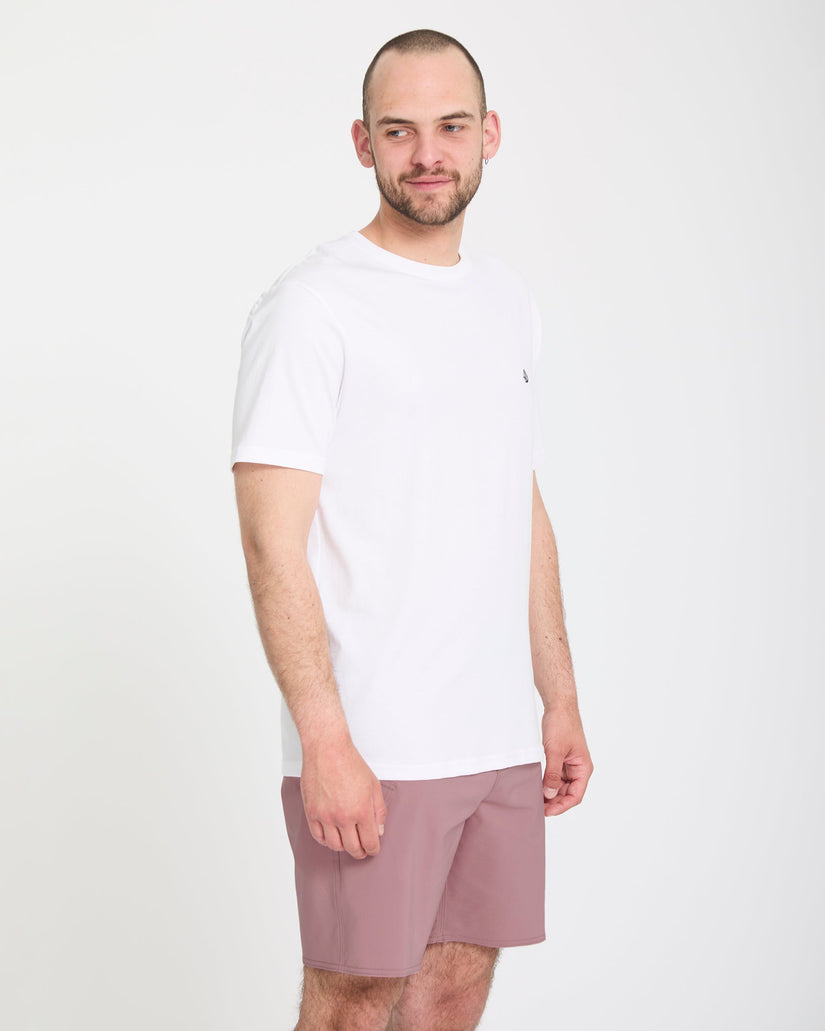 Lido Solid Mod 18" Boardshort - Stone Rose