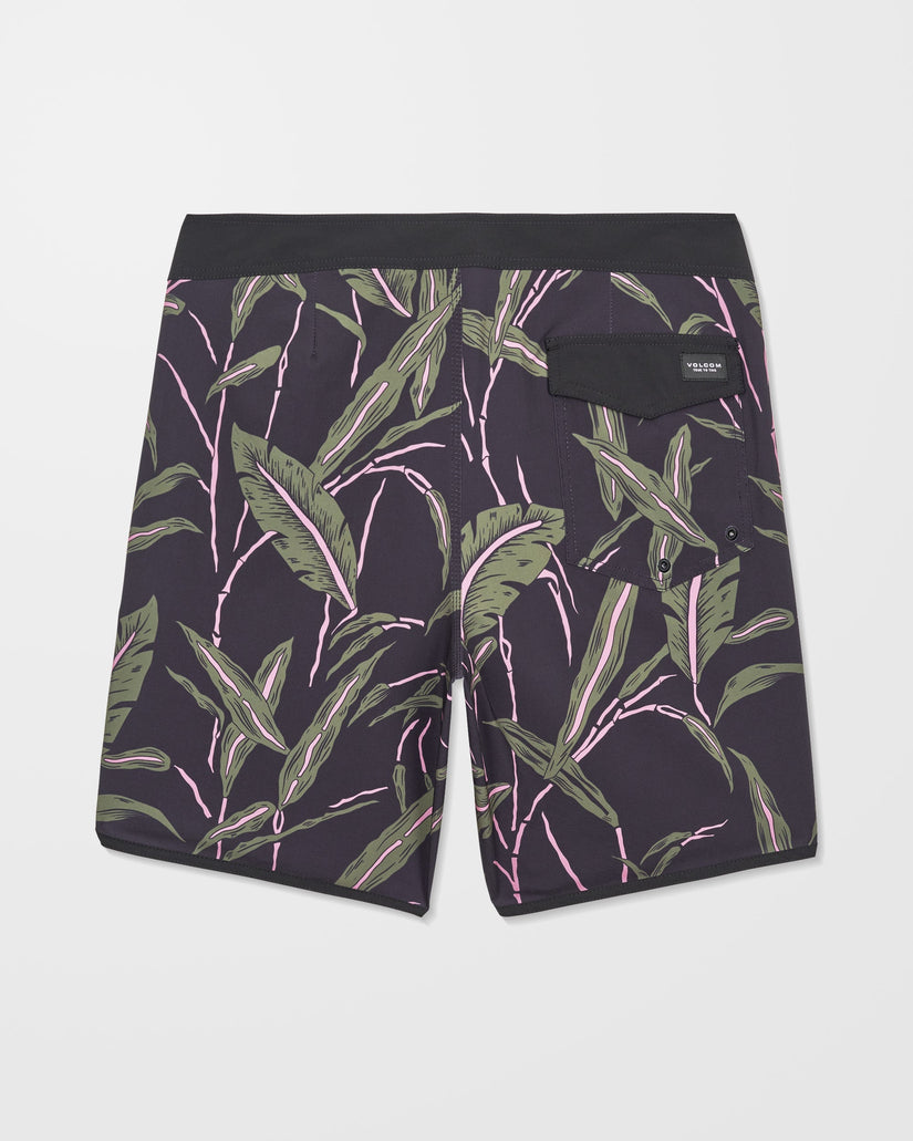 Encounter Scallop Mod 19" Boardshort - Black