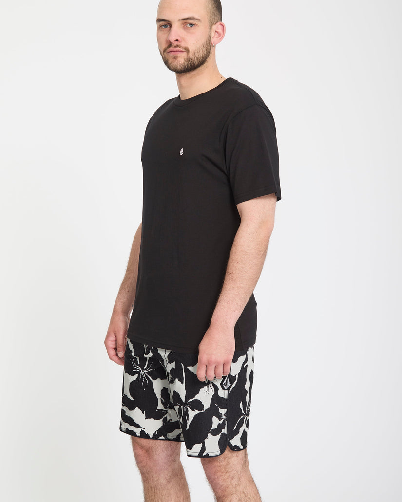 Contact Scallop Stoney 19" Boardshort - Off White