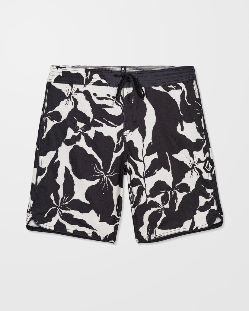 Contact Scallop Stoney 19" Boardshort - Off White