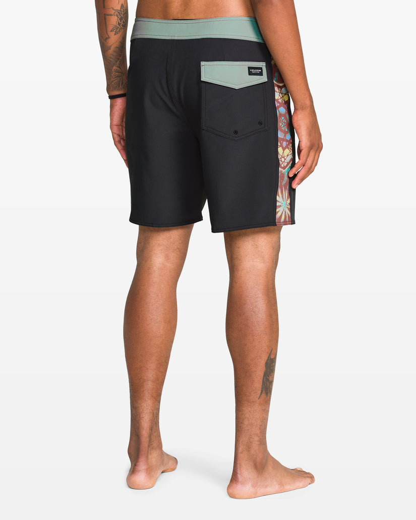 Star Shields Mod 18" Boardshort - Stealth