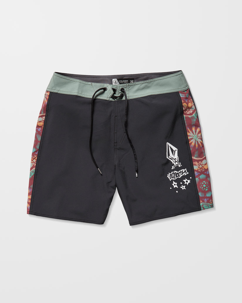 Star Shields Mod 18" Boardshort - Stealth