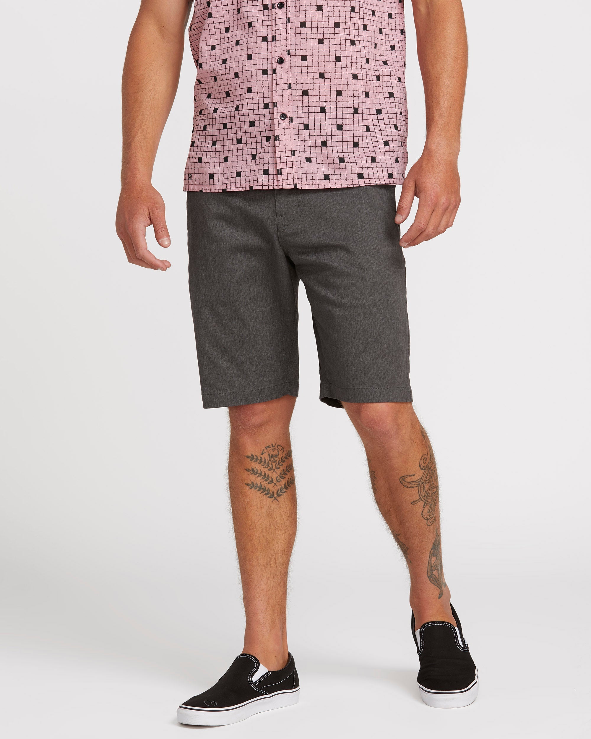 Frickin Modern Stretch 21" Short - CHARCOAL HEATHER