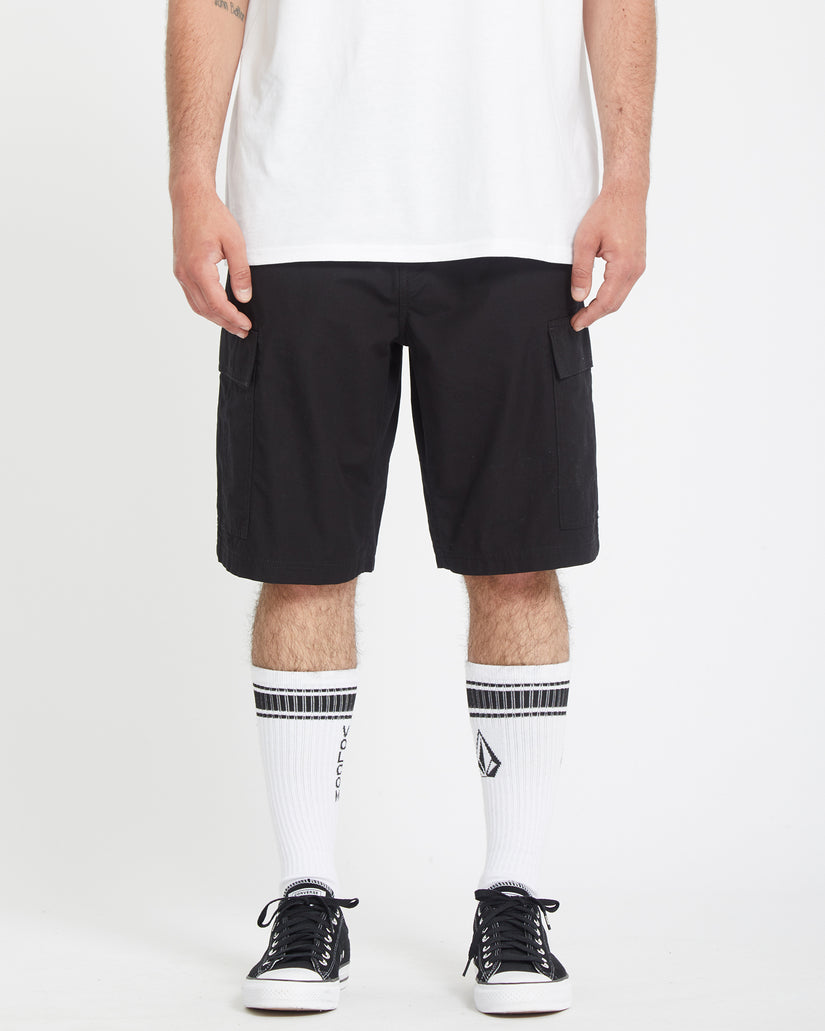 Short Cargo Strange Tripper 22 - BLACK - Homme - France Short Cargo Strange Tripper 22 - BLACK - Homme - France