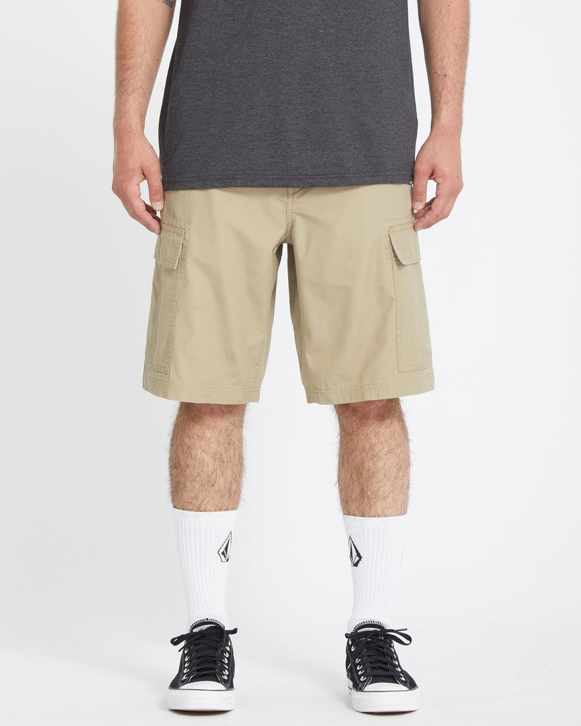 Strange Tripper 22" Cargo Short - Khaki
