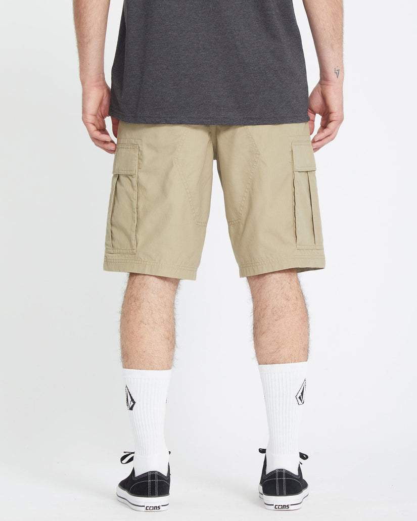 Strange Tripper 22" Cargo Short - Khaki