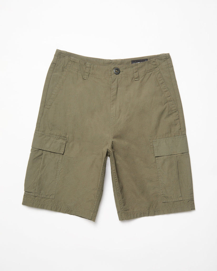 Strange Tripper 22" Cargo Short - Wintermoss