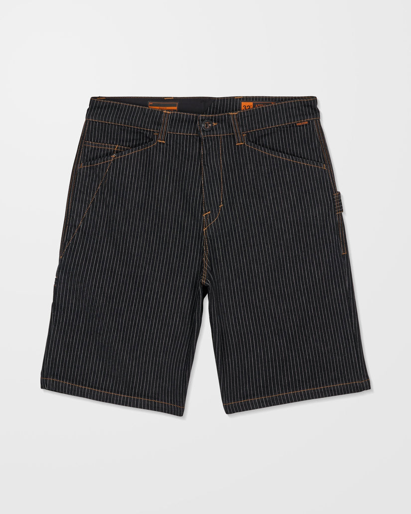 Work Dialed 22" Short - Black Stripe