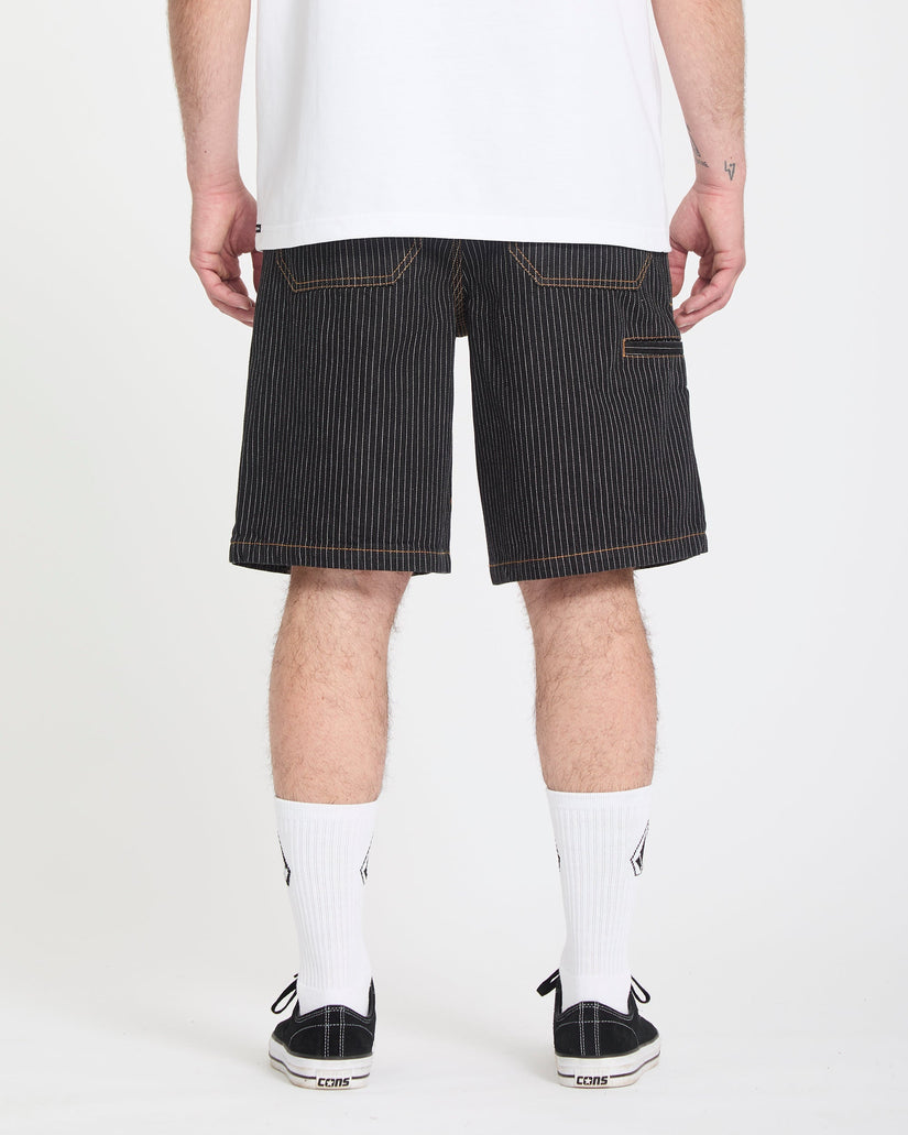 Work Dialed 22" Short - Black Stripe