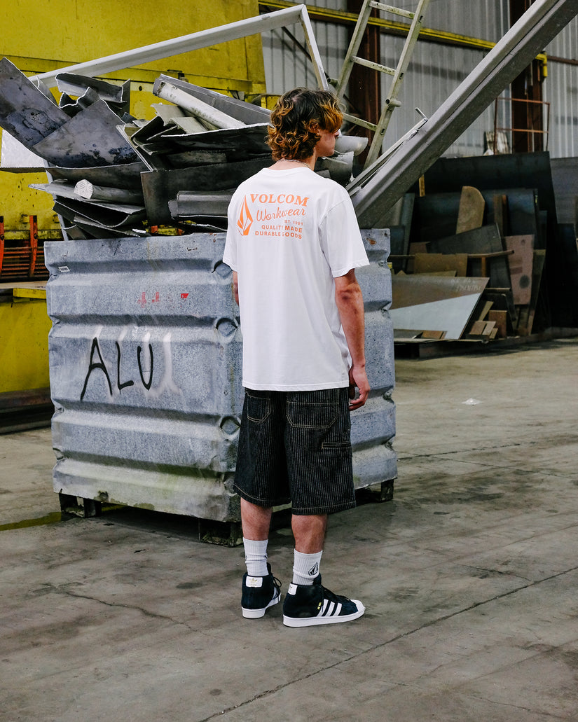 Work Dialed 22" Short - Black Stripe