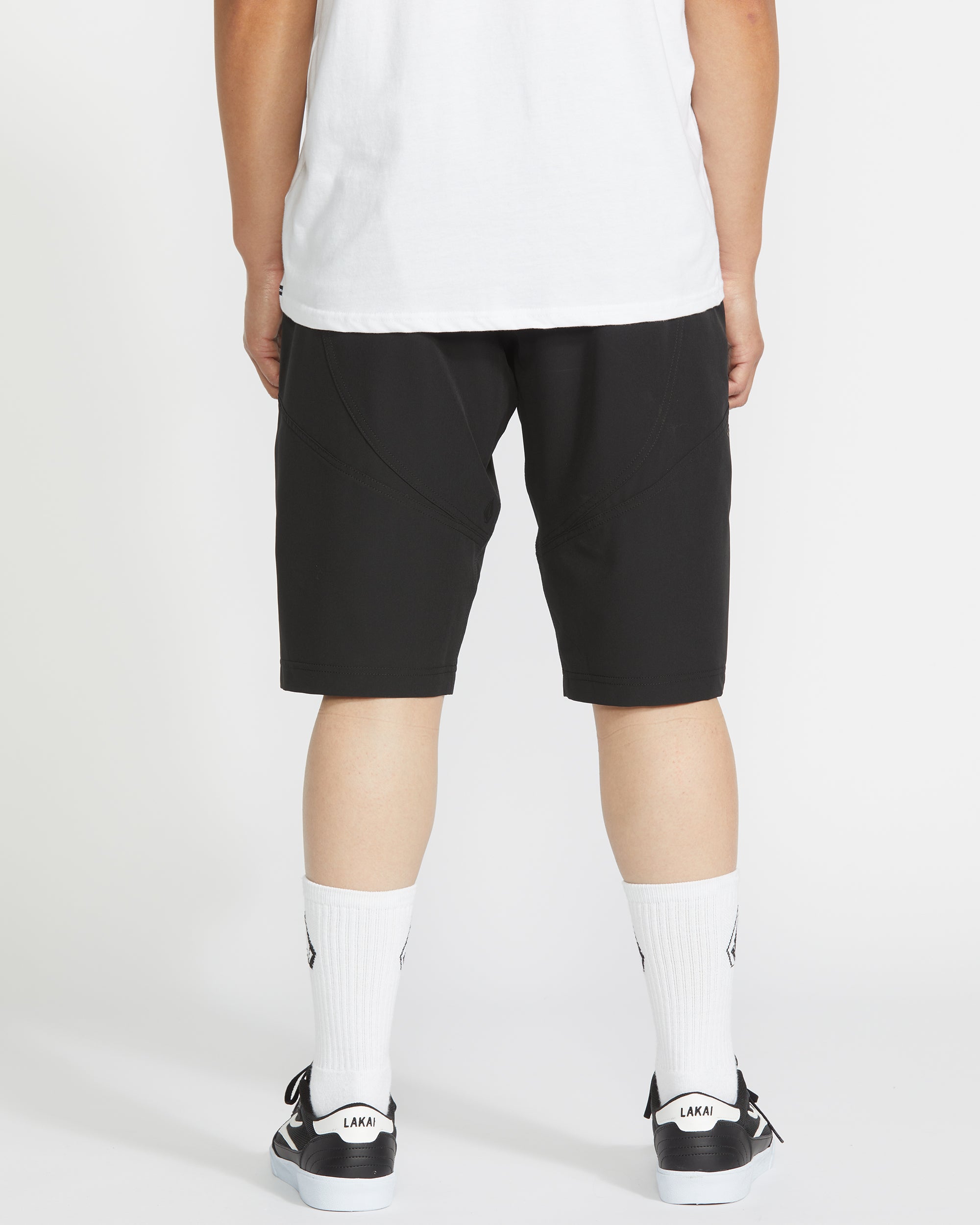 2024高い素材  Ripper Trail Short Europe Volcom - Men - BLACK - ショート、ハーフ