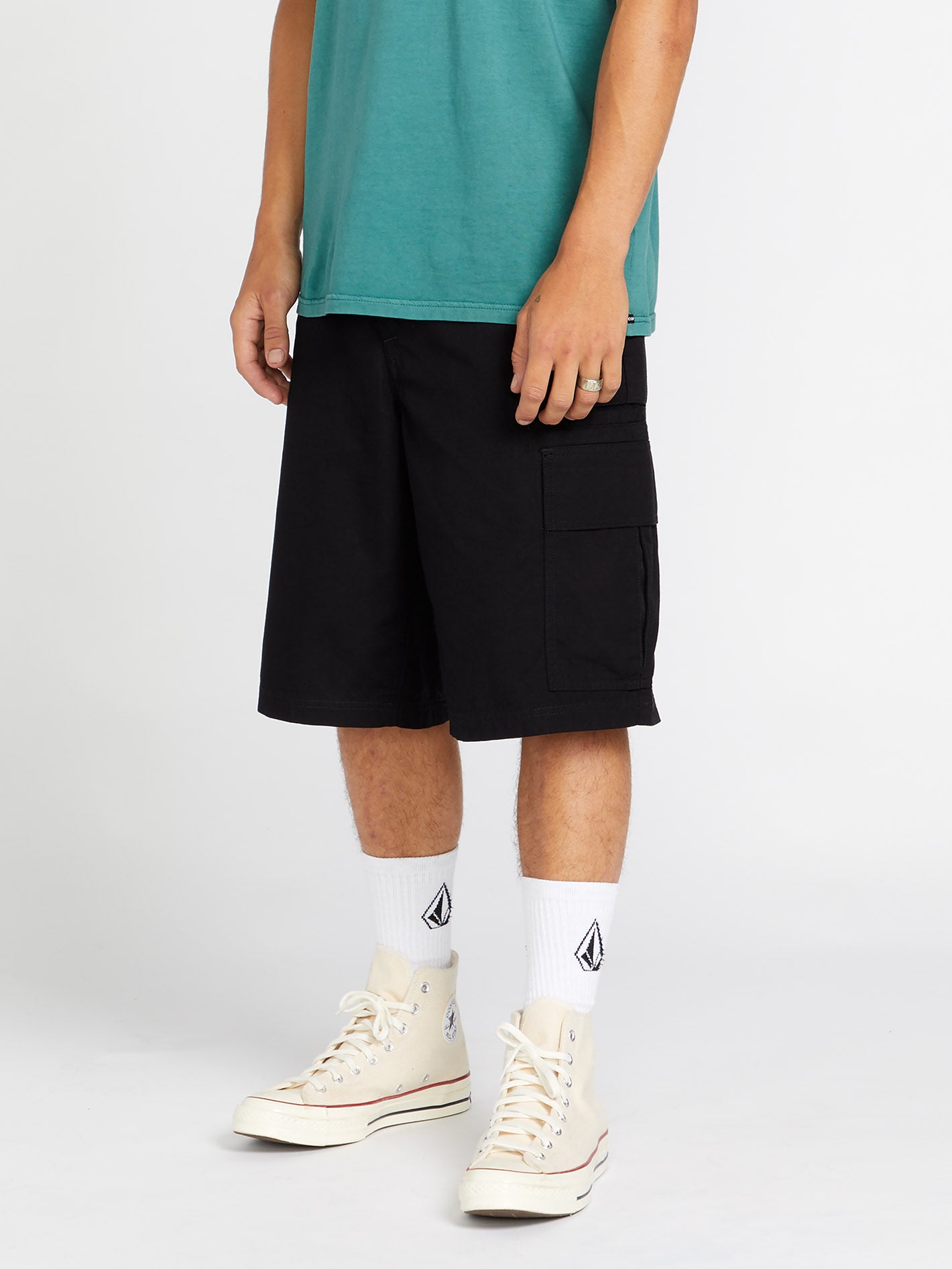 Grand Fang 22" Cargo Short - Black