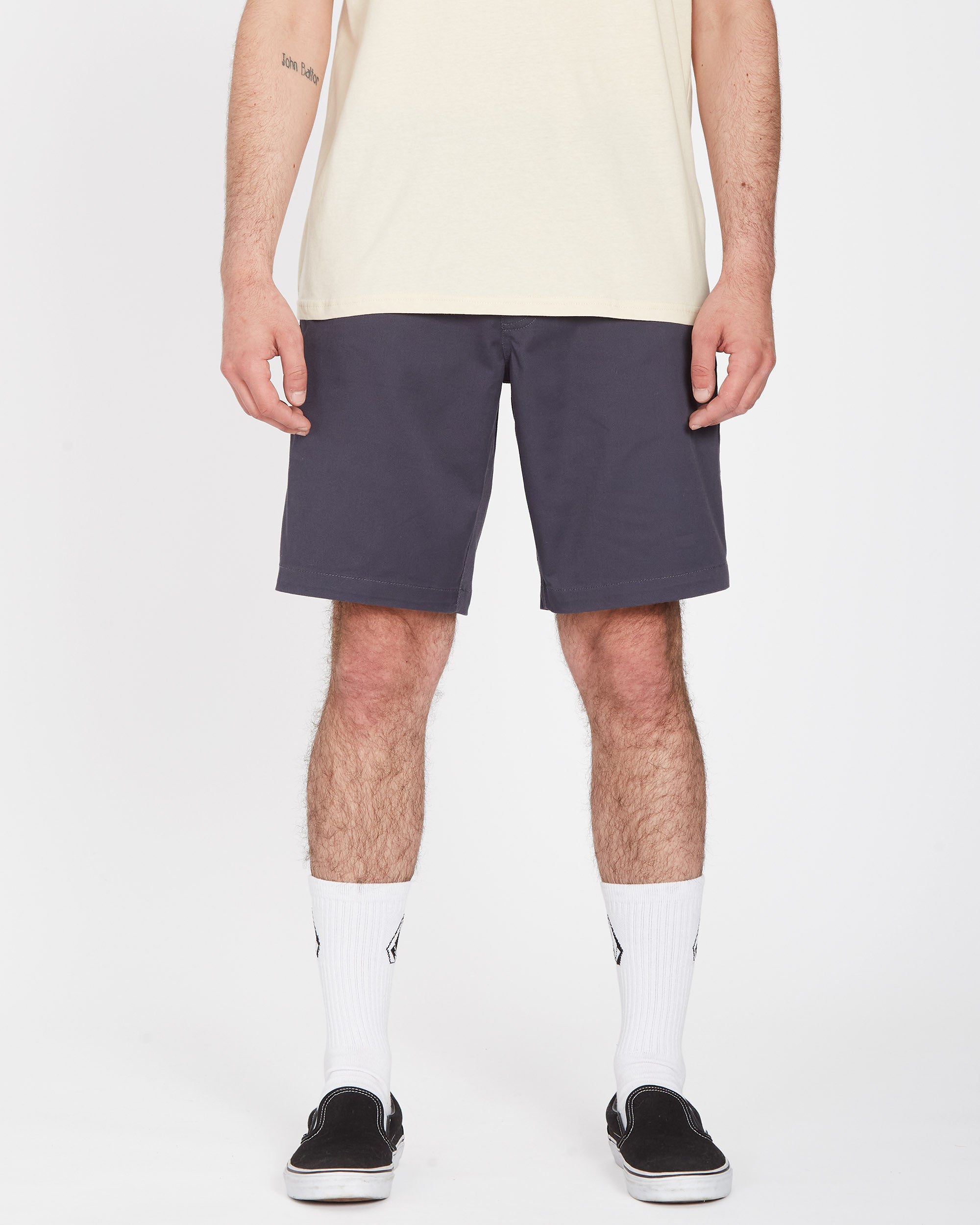 Frickin Elasticated Waist 19" Short - CHARCOAL