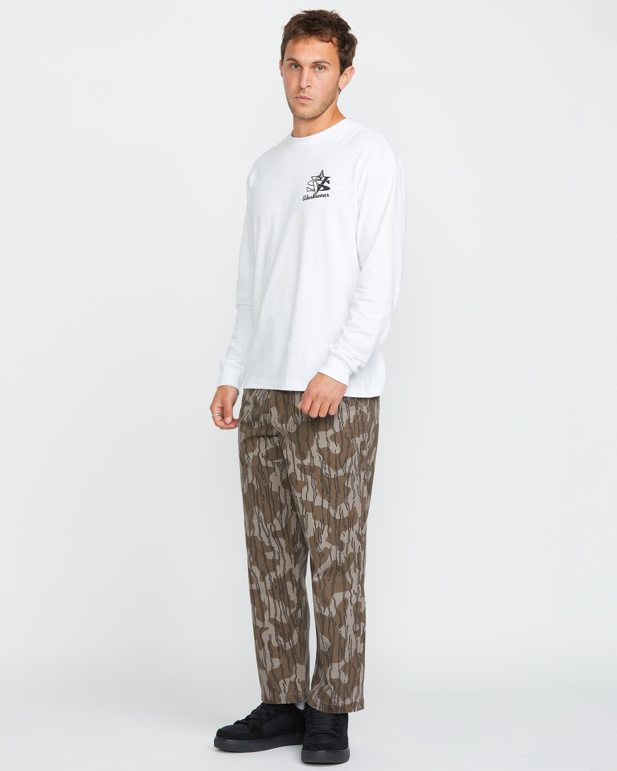 Frickin Skate Work Chino Trousers - BRINDLE - Men - Volcom EU