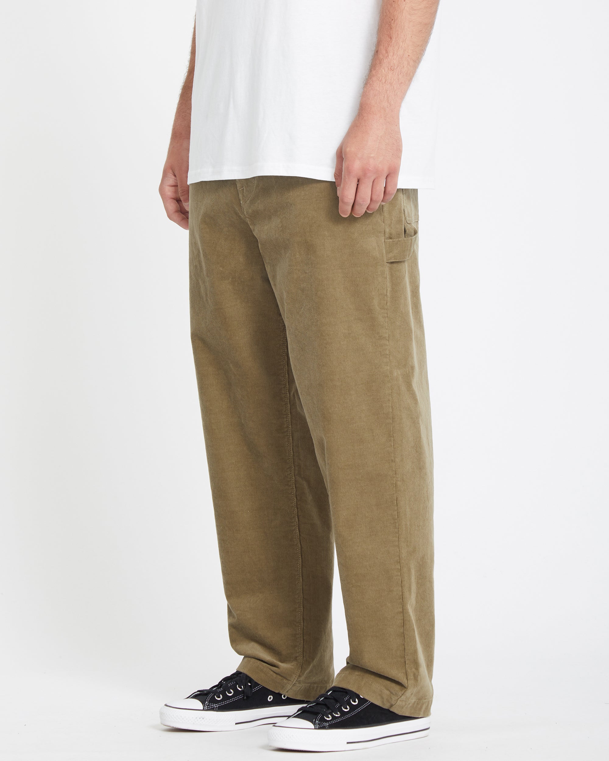 Kraftsman Corduroy Trousers - KHAKI - Men - Volcom EU – Volcom Europe