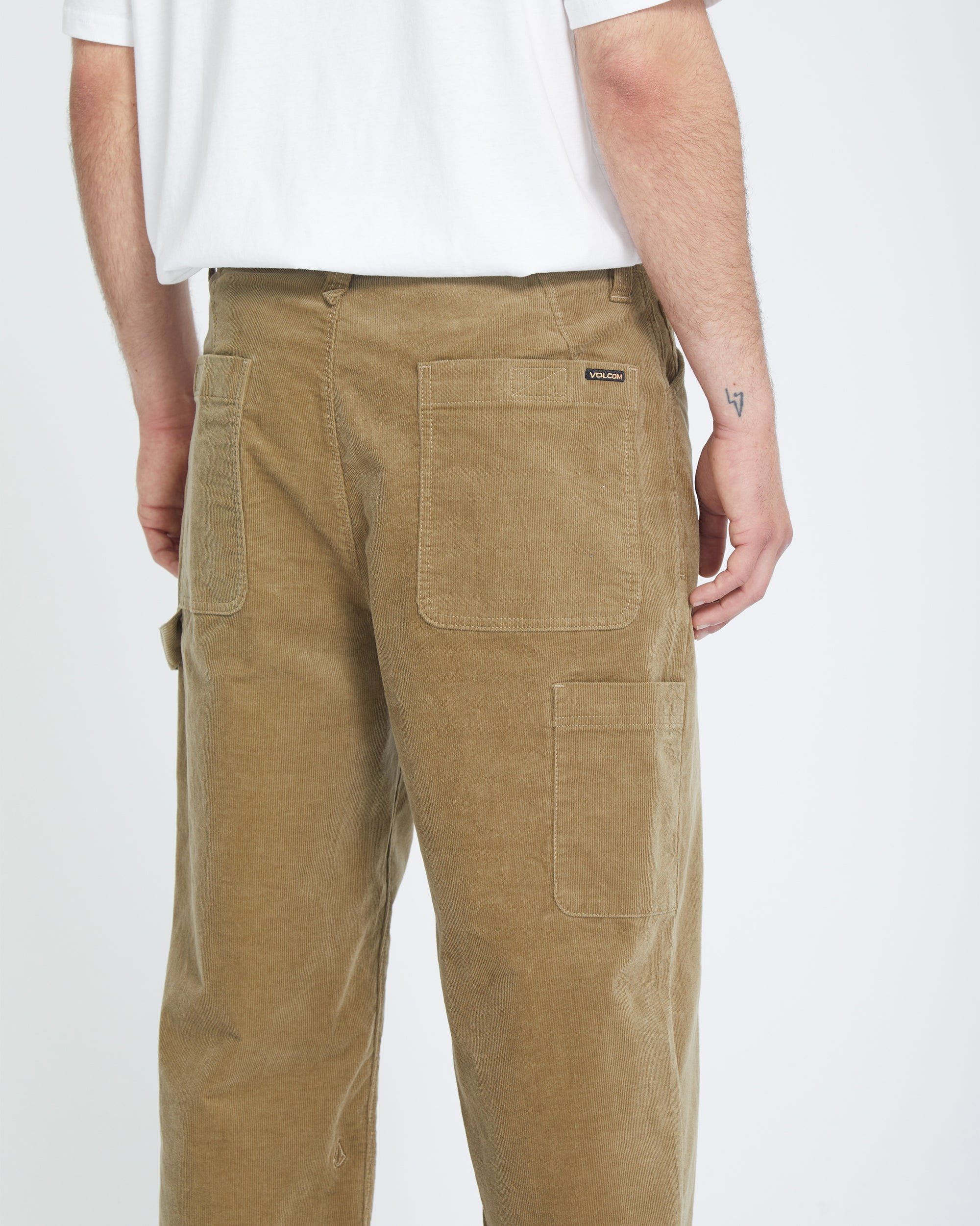 Kraftsman Corduroy Trousers - KHAKI - Men - Volcom EU – Volcom Europe