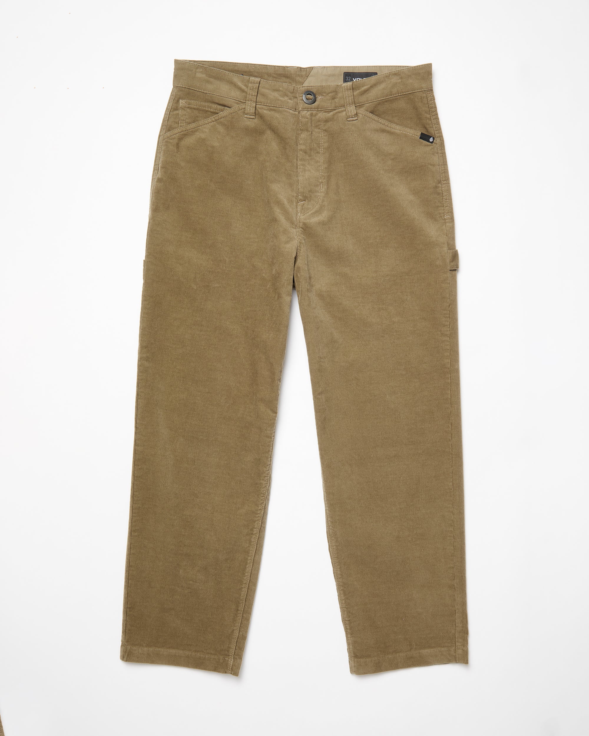 Kraftsman Corduroy Trousers - KHAKI - Men - Volcom EU – Volcom Europe