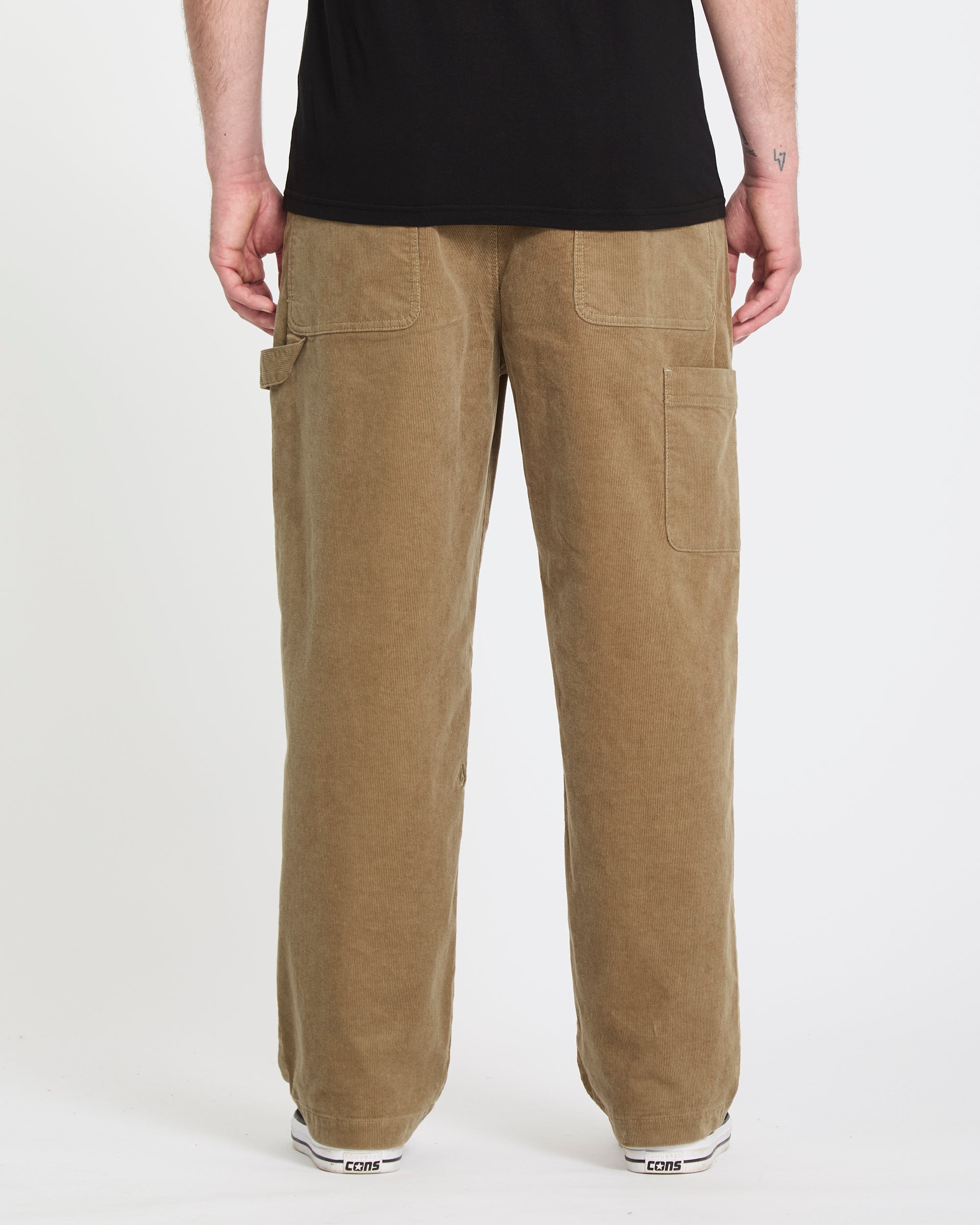 Frickin Loose Tapered Corduroy Trousers - Squadron Green - Men