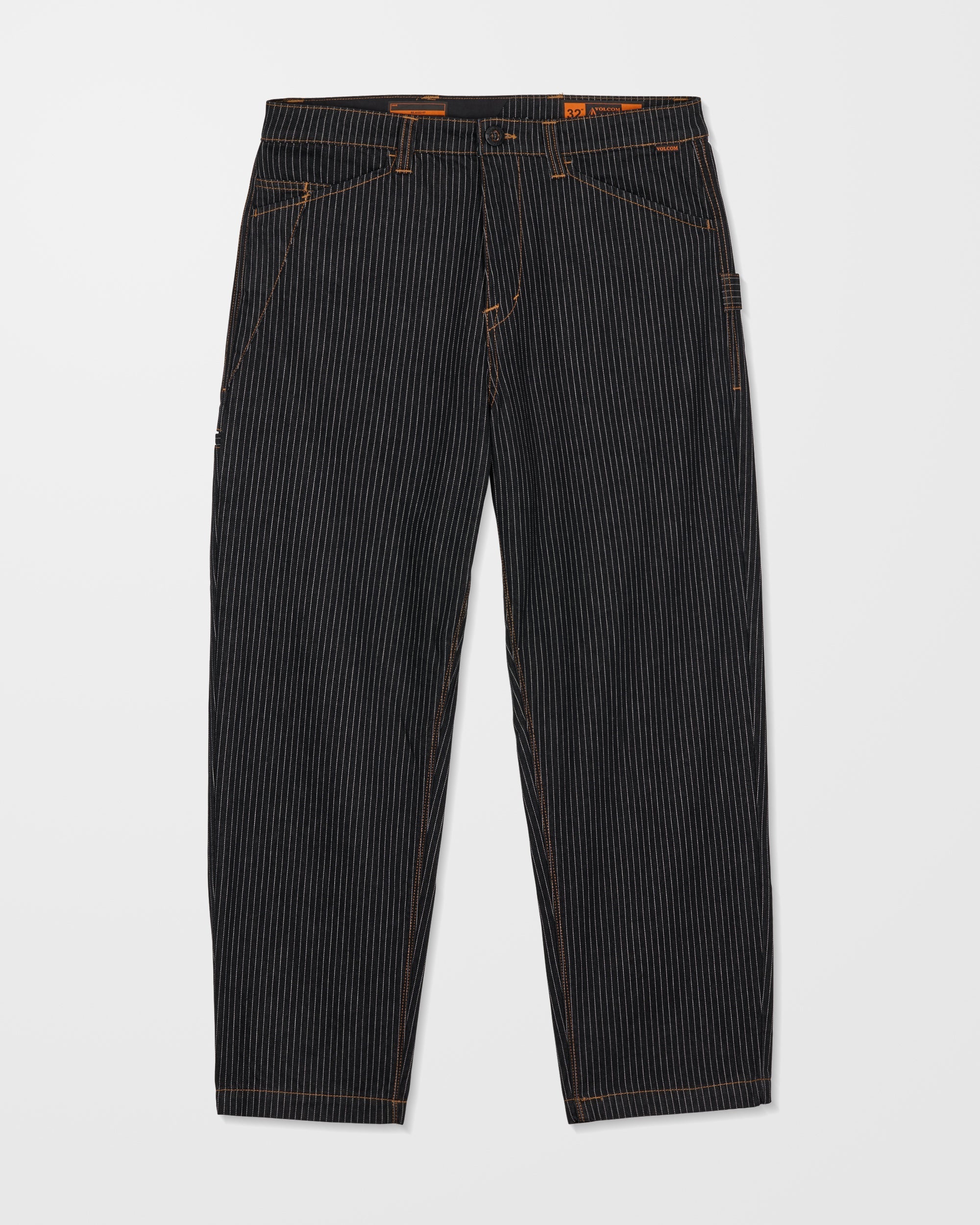 Work Dialed Trousers - Black Stripe - Men - Volcom EU – Volcom Europe