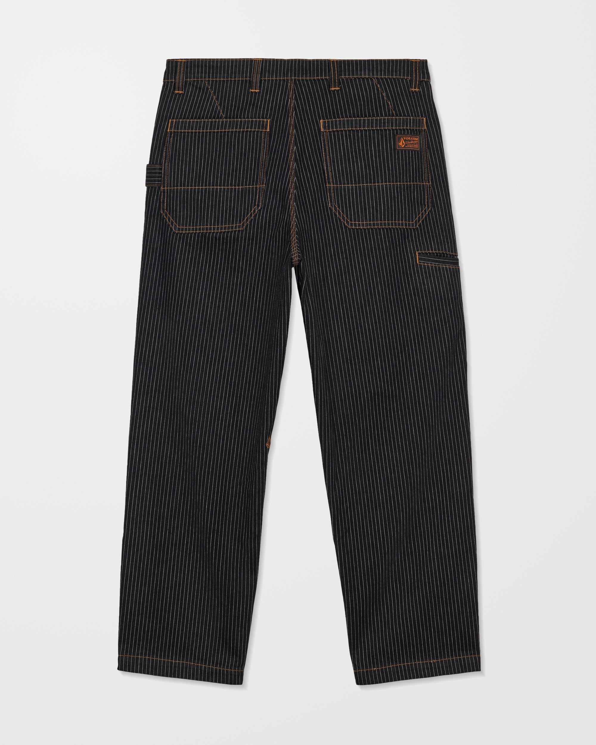 Work Dialed Trousers - Black Stripe - Men - Volcom EU – Volcom Europe
