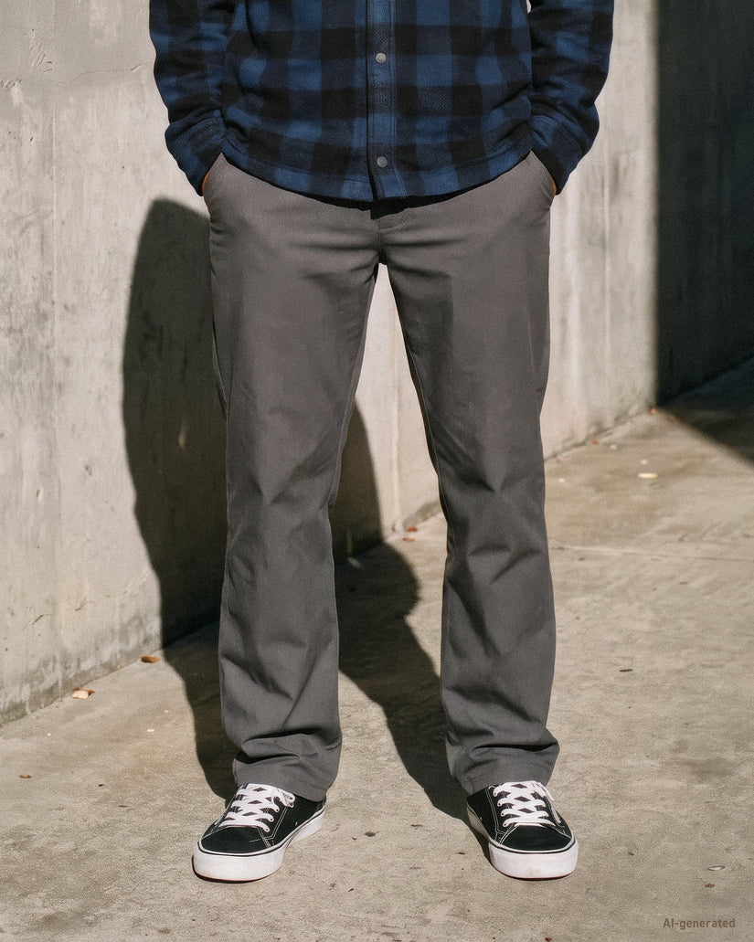 Frickin Modern Stretch Trousers - Charcoal Heather