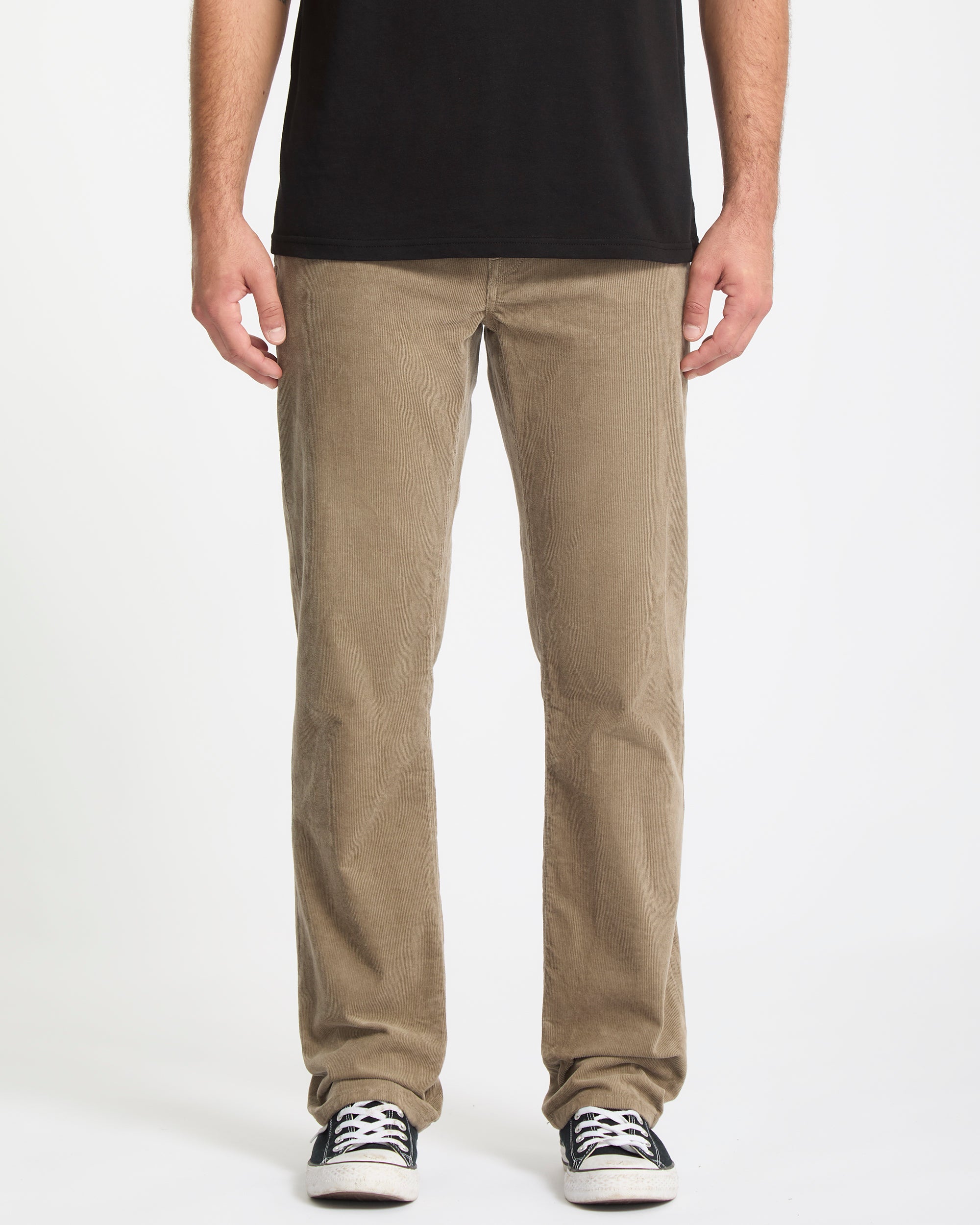 Solver 5 Pocket Corduroy Trousers - Brindle - Men - Volcom EU