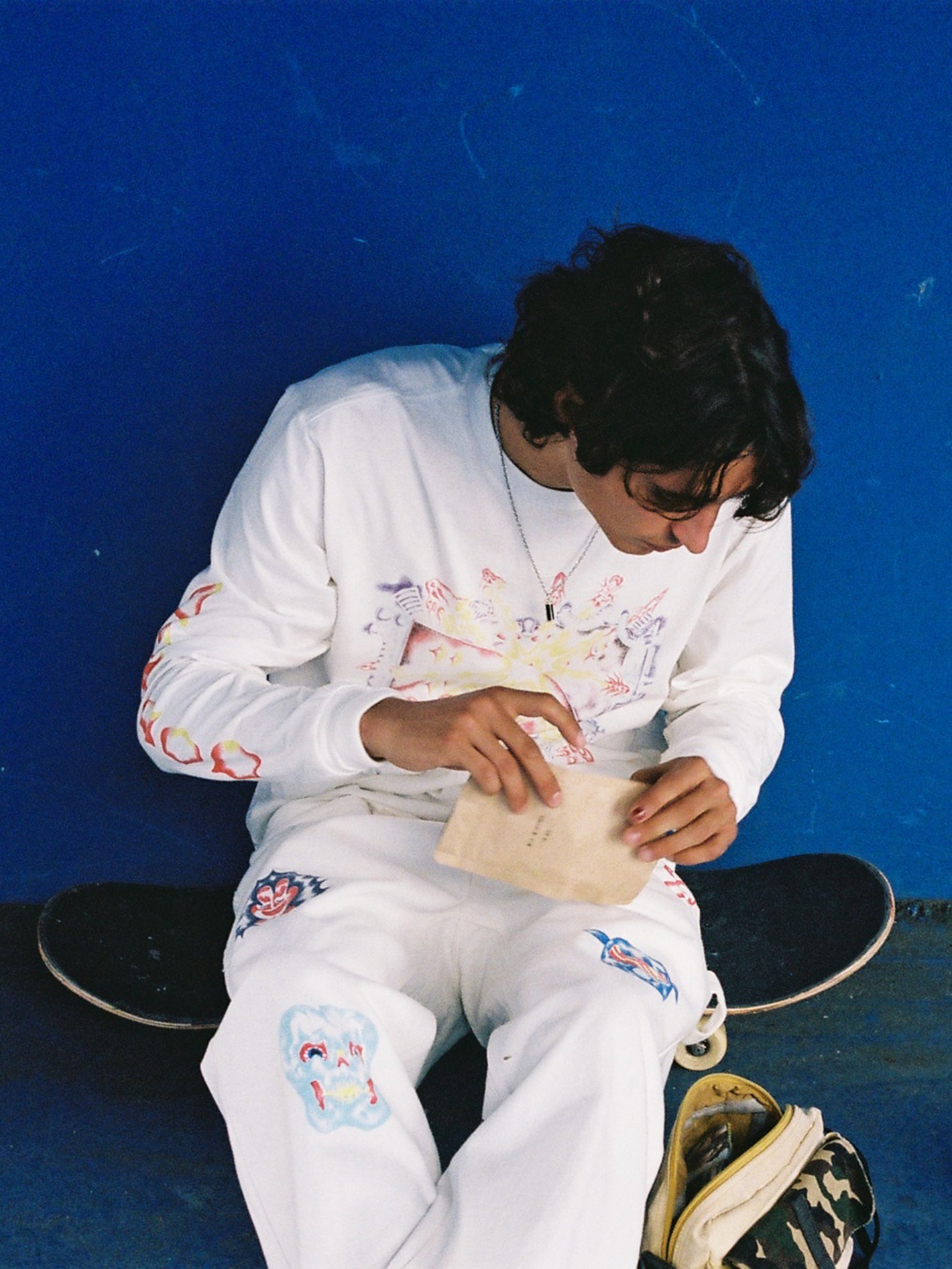 Sam Ryser Trousers - WHITECAP GREY - Men - Volcom EUROPE – Volcom Europe