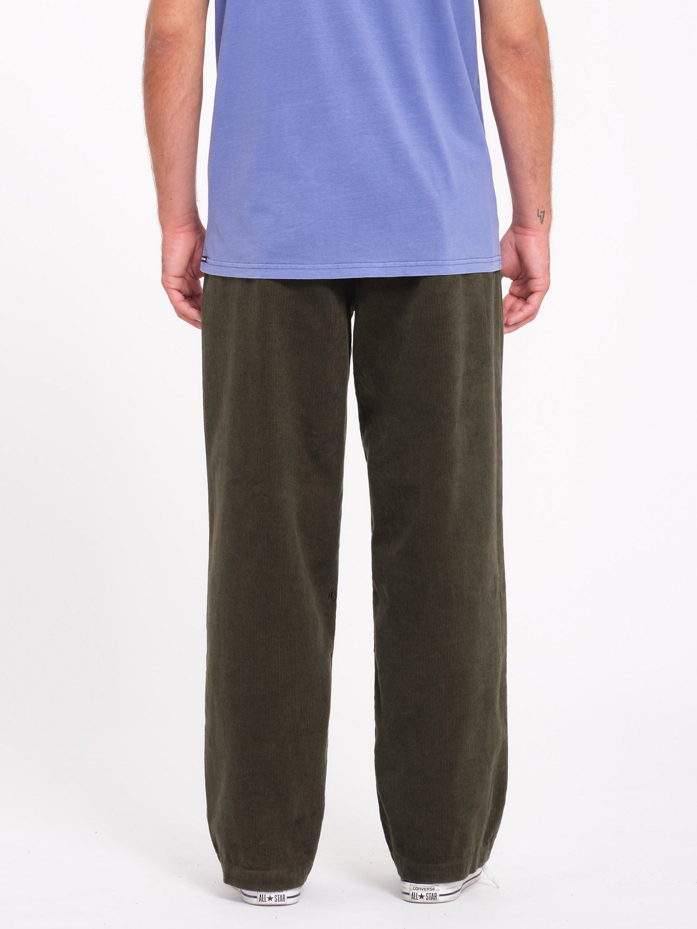 Frickin Loose Tapered Corduroy Trousers - Wren - Men - Volcom EU