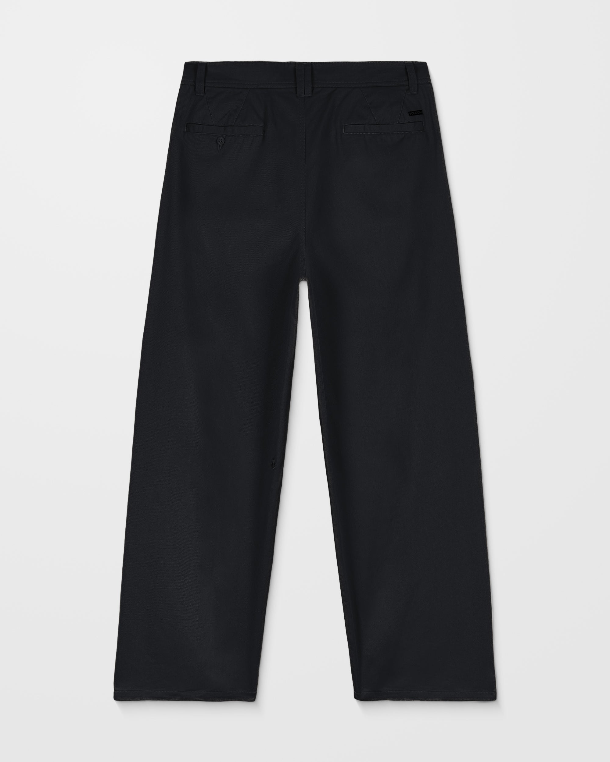 Baggos Pleat Trousers - Black - Men - Volcom EU – Volcom Europe