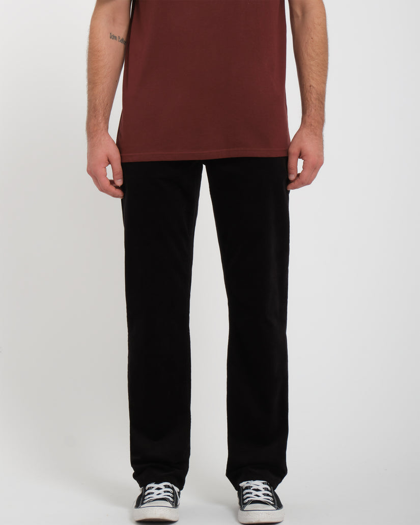 Solver 5 Pockets Corduroy Trousers - Black