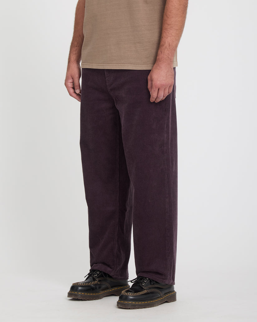 Billow Tapered Corduroy Trousers - Raisin