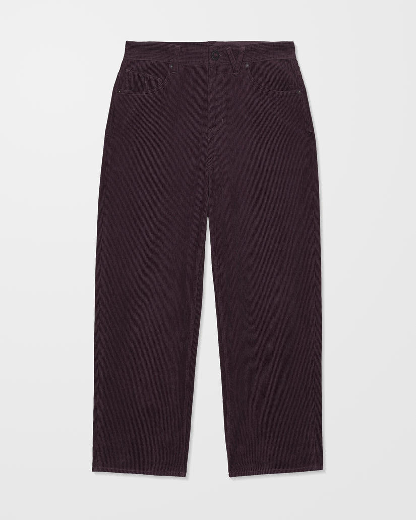 Billow Tapered Corduroy Trousers - Raisin