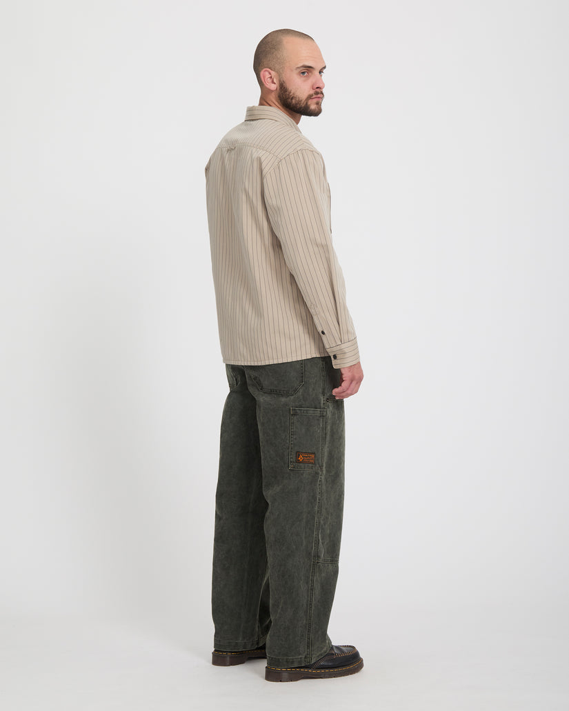 Work Carpenter Trousers - Rinsed Black