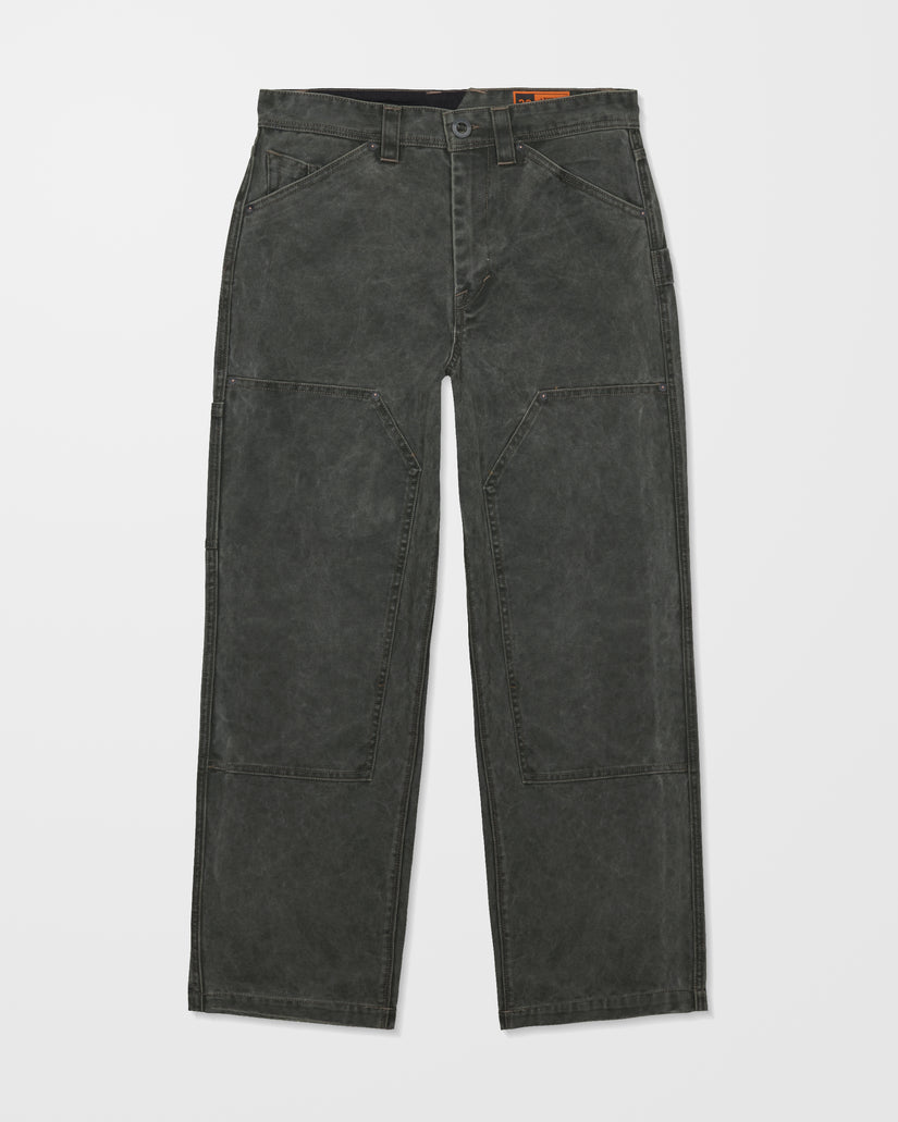 Work Carpenter Trousers - Rinsed Black
