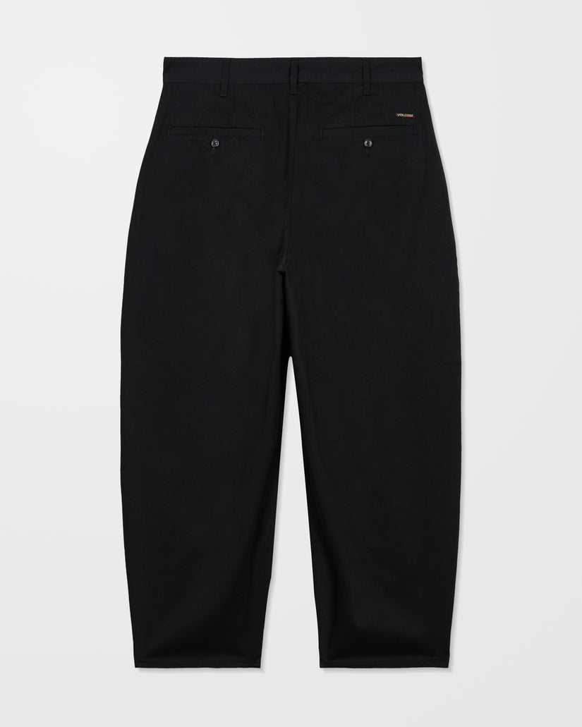 Holter Pleat Trousers - Black