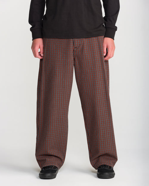 Billow Plaid Trousers